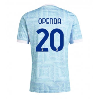 Billige Fotballdrakt Juventus Lois Openda #20 Replika Bortedrakt 2025-26 Kortermet